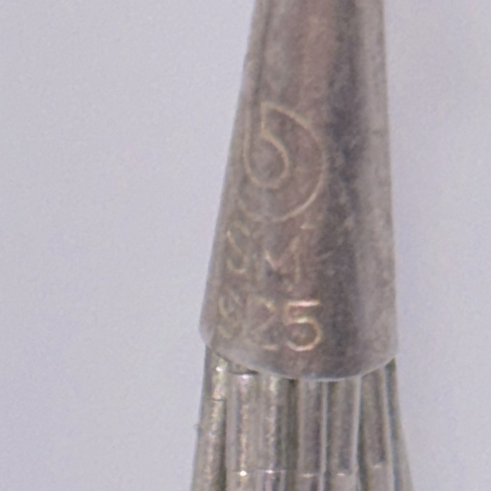 Native American Liquid Silver Dangle Earrings - image 2